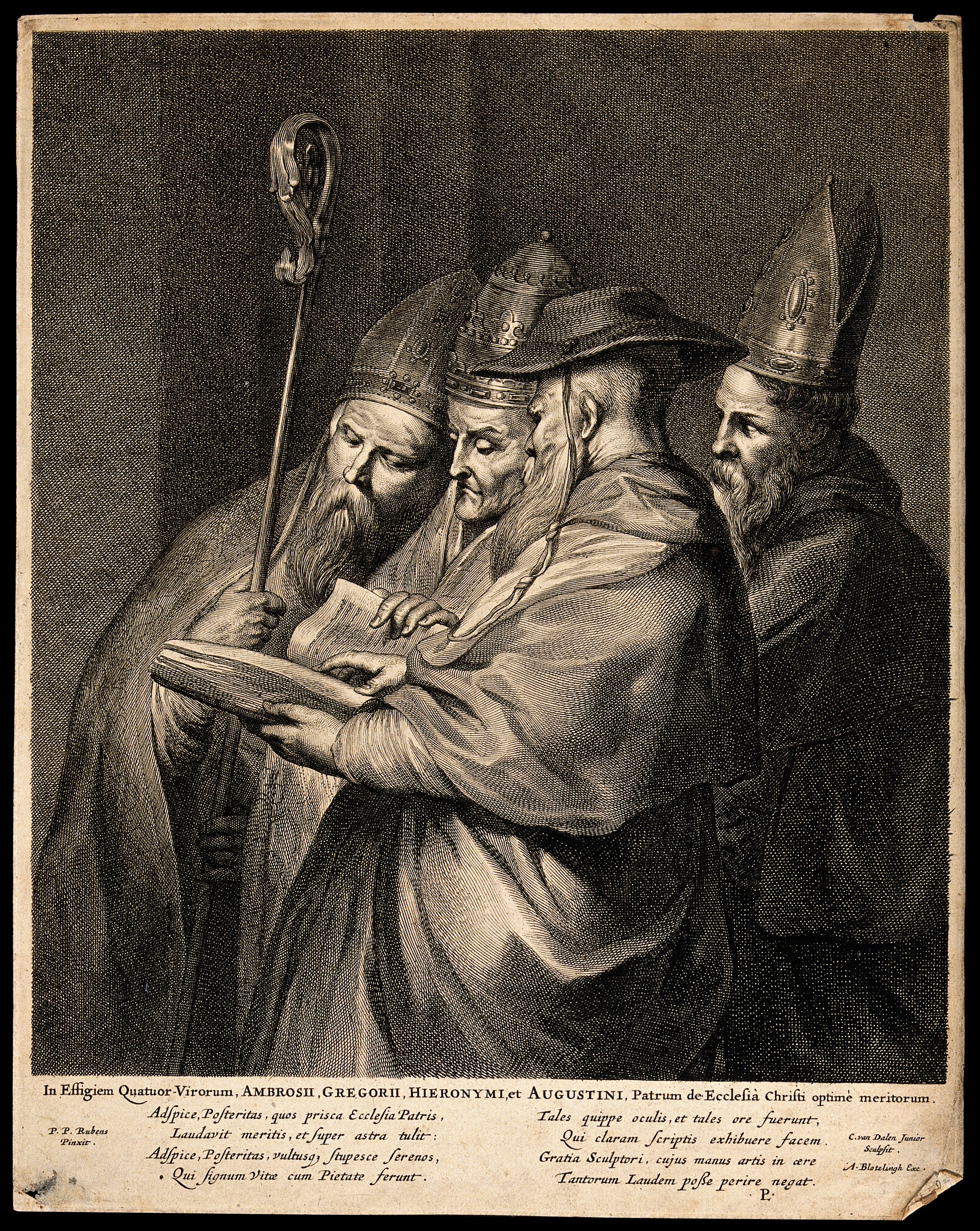 Church Fathers - Ambrose, Gregory, Jerome and Augustine